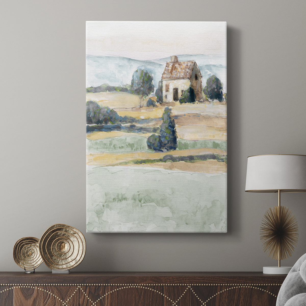 On the Countryside II - Canvas Art Print