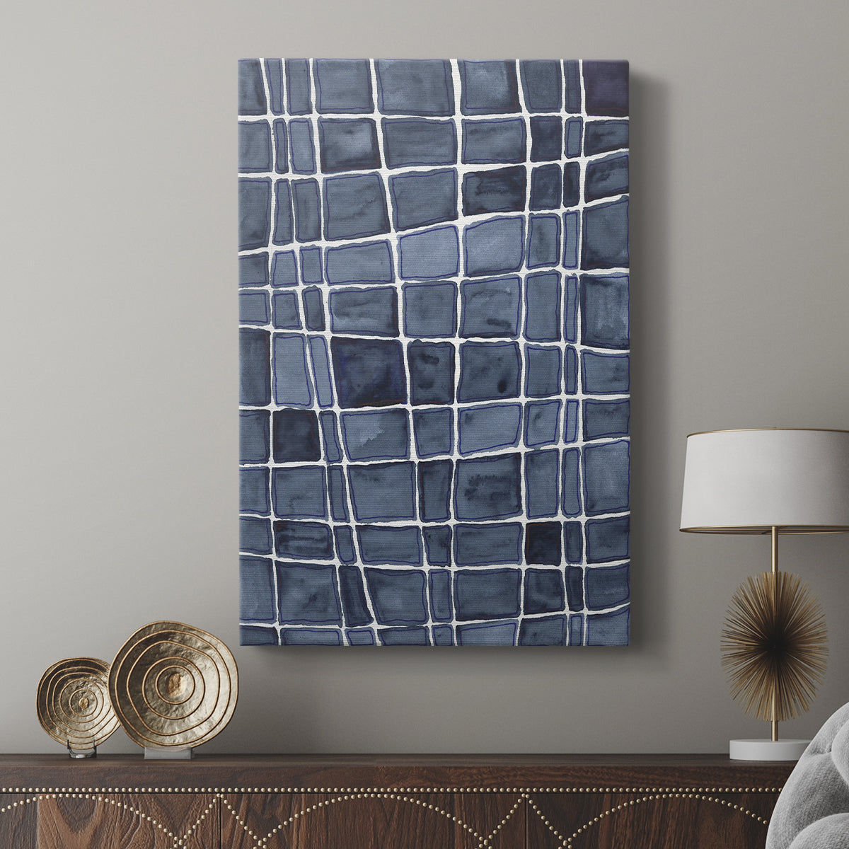 Square Bluff I - Canvas Art Print