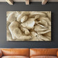 Neutral Wall Flower II - Canvas Art Print