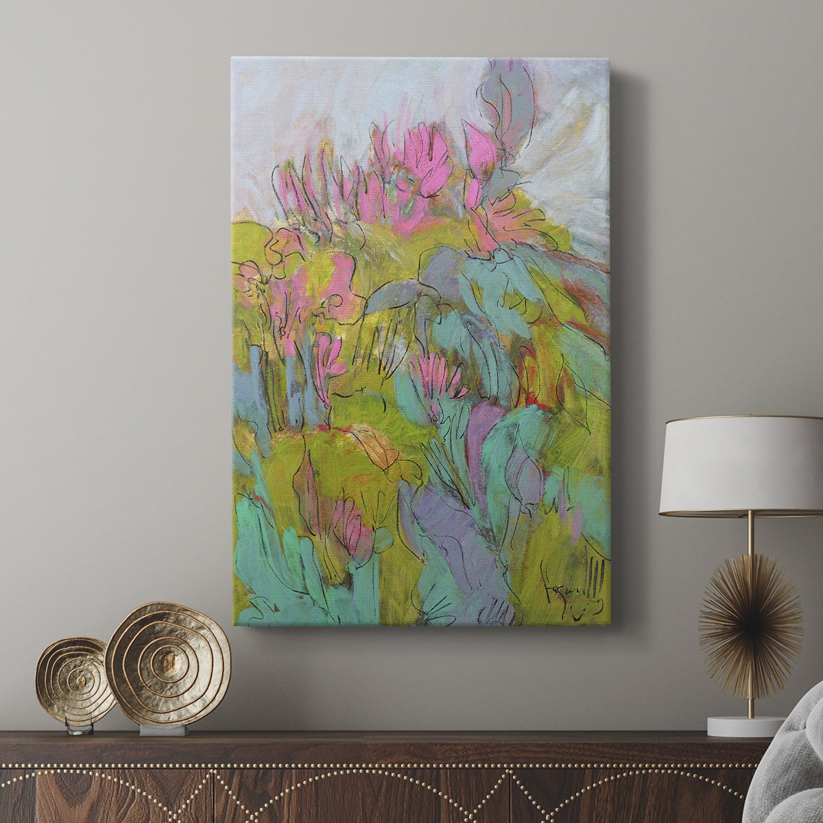 Rise and Bloom - Canvas Art Print