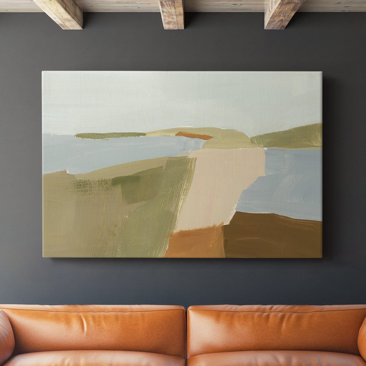 Stacked Landscape II - Canvas Art Print