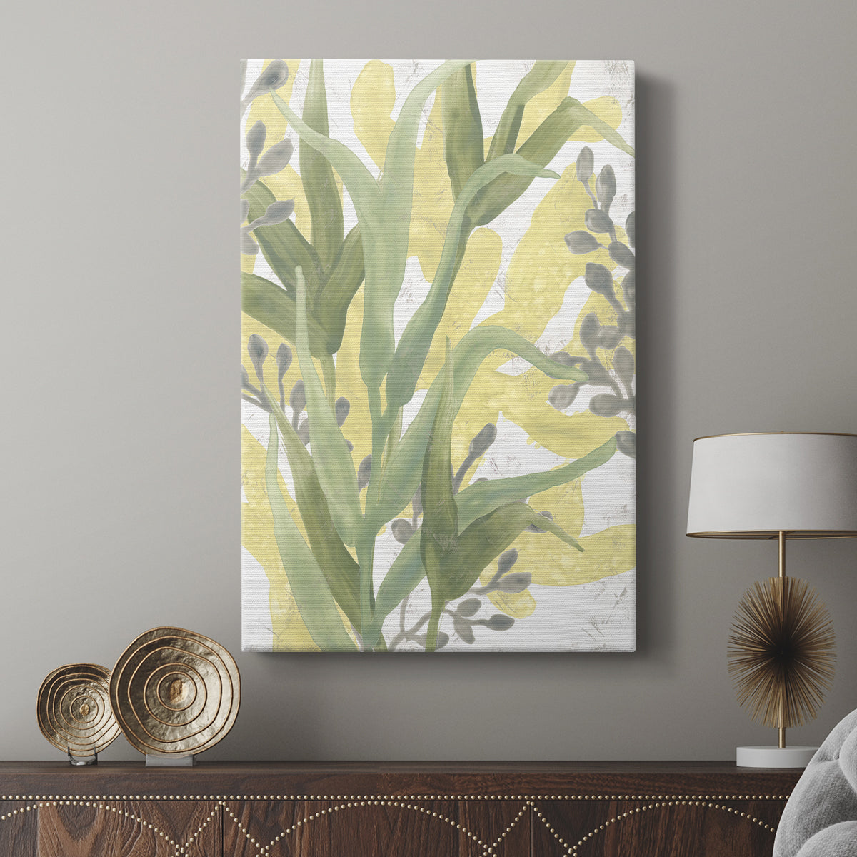 Sea Grass Fresco II - Canvas Art Print