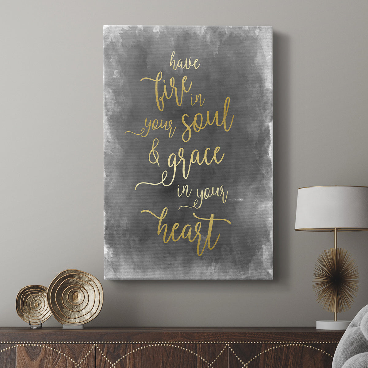 Fire in Your Soul - Canvas Art Print