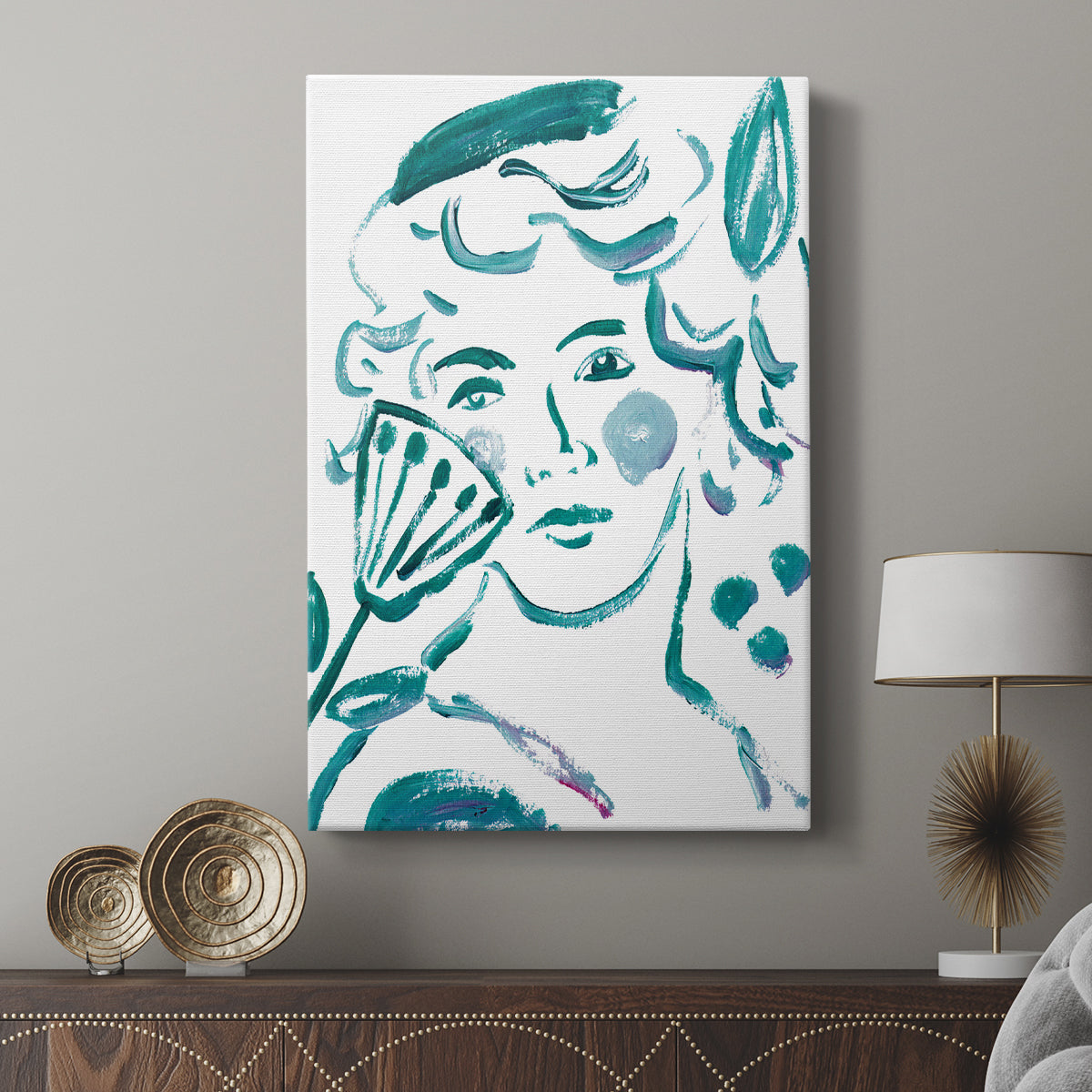 Budding Flower I - Canvas Art Print