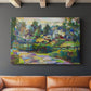 White Barn - Canvas Art Print