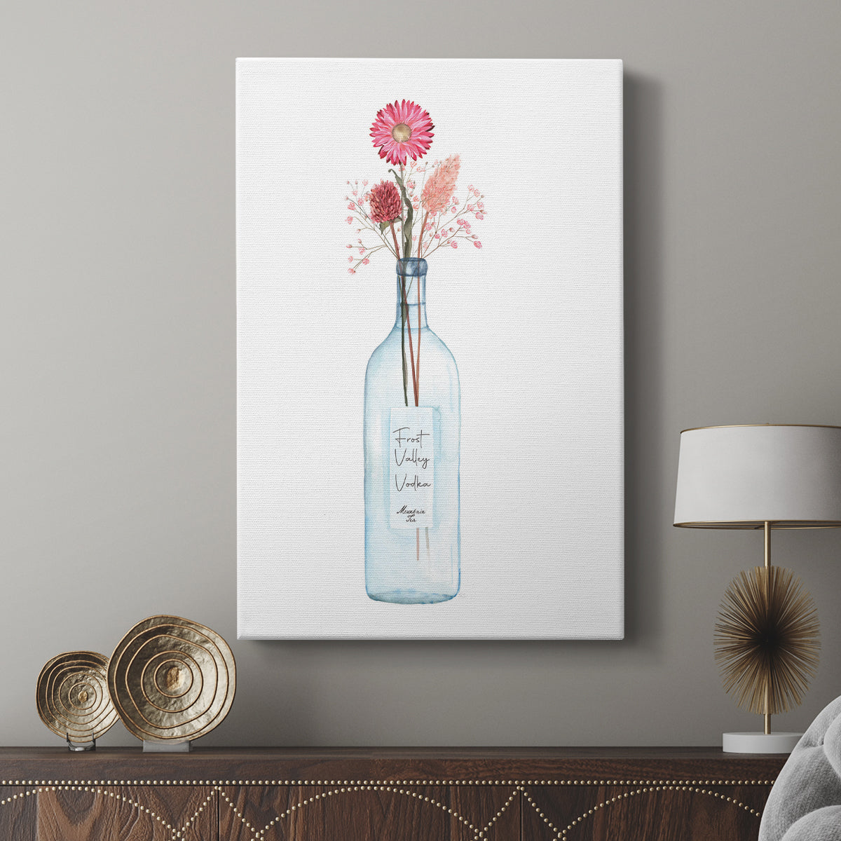 Frost Valley Vodka - Canvas Art Print