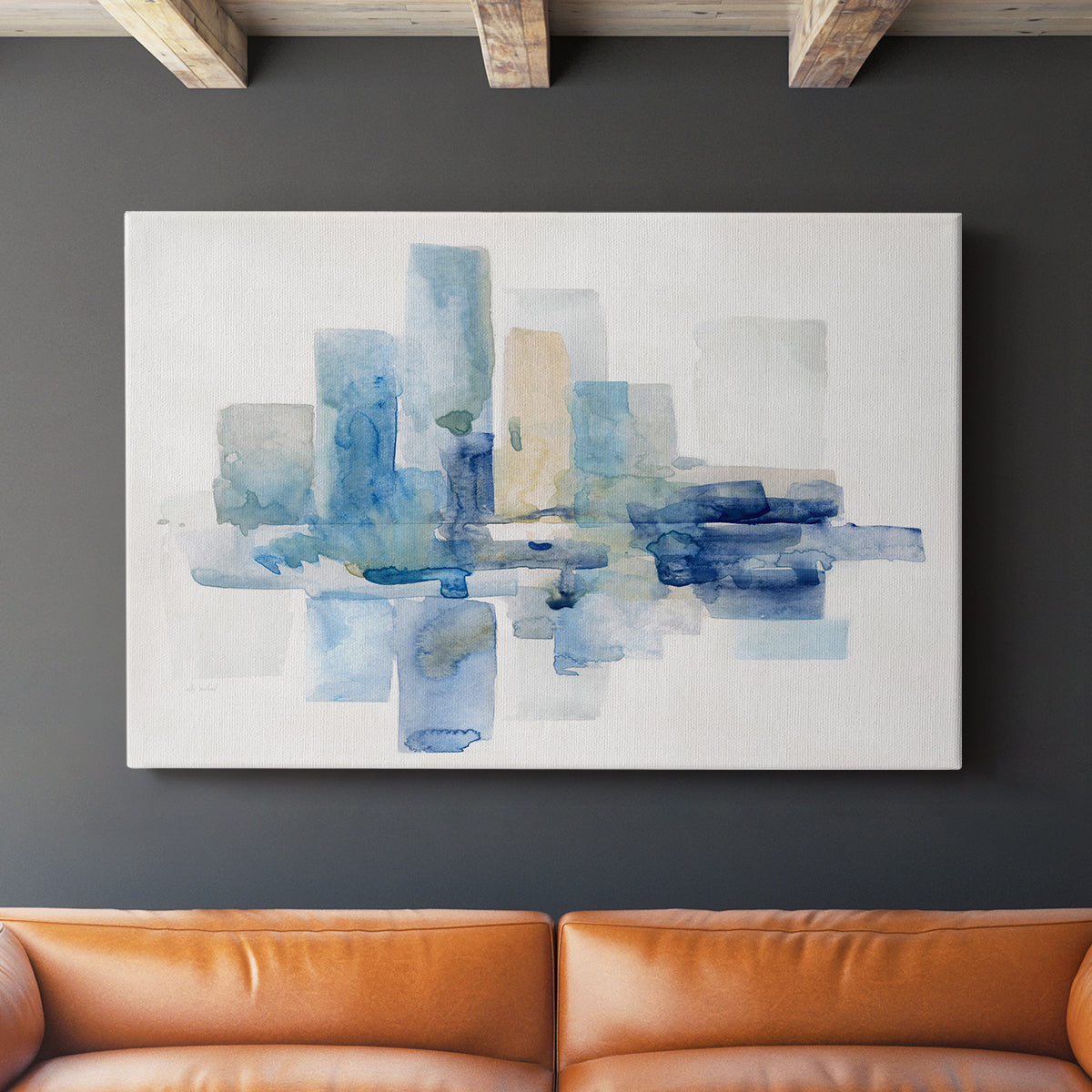 Soft Skyline I - Canvas Art Print