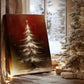 Warm Scarlet Serenade of Cottage - Canvas Art Print