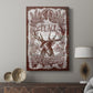 Red Wood Peace - Canvas Art Print