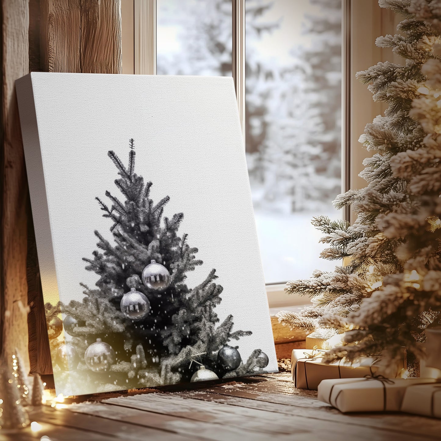 Night of Pearled Twilight - Canvas Art Print