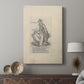 Canvas art print featuring a detailed illustration with strong outline and simple background displayed in a modern interior space.