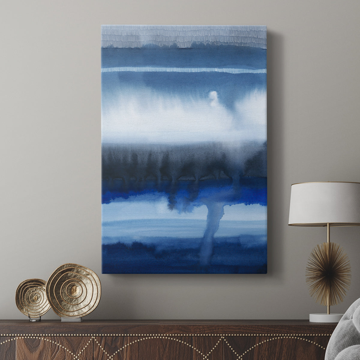 Deep Blue Shore I - Canvas Art Print