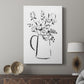 Sketchy Bouquet I - Canvas Art Print