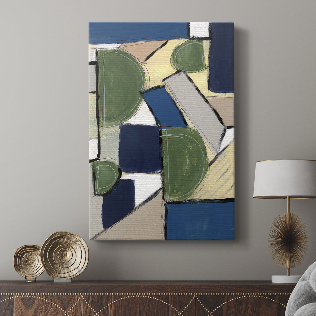 Spatial Mix I - Canvas Art Print