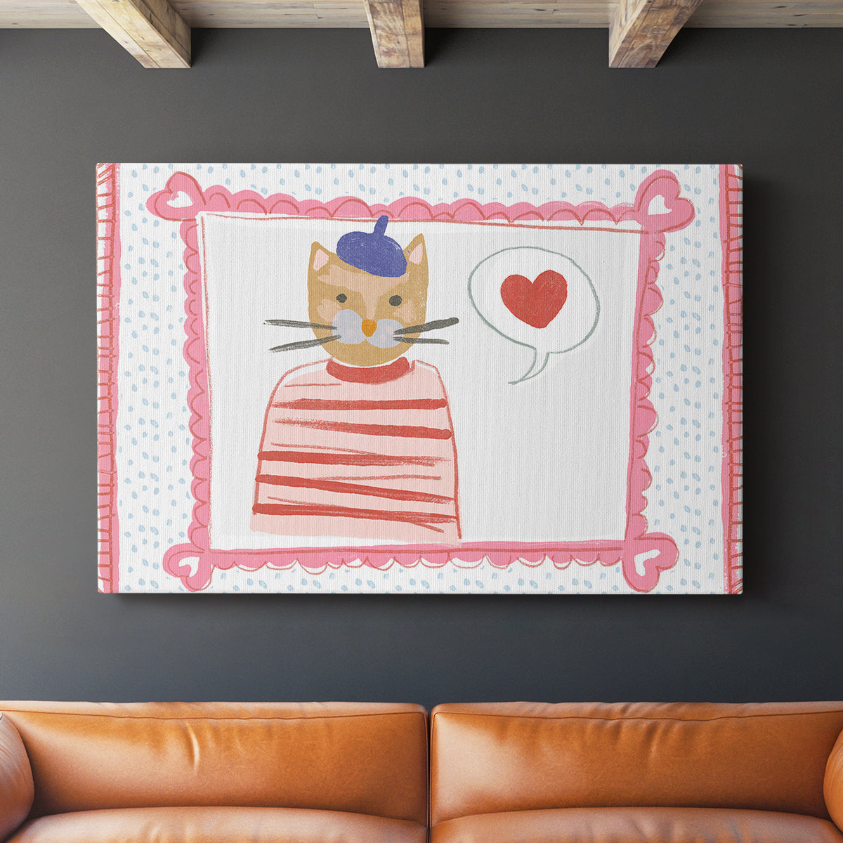 Cameo Characters Collection A - Canvas Art Print