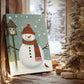 Frostlit Evergreen at Dawn - Canvas Art Print