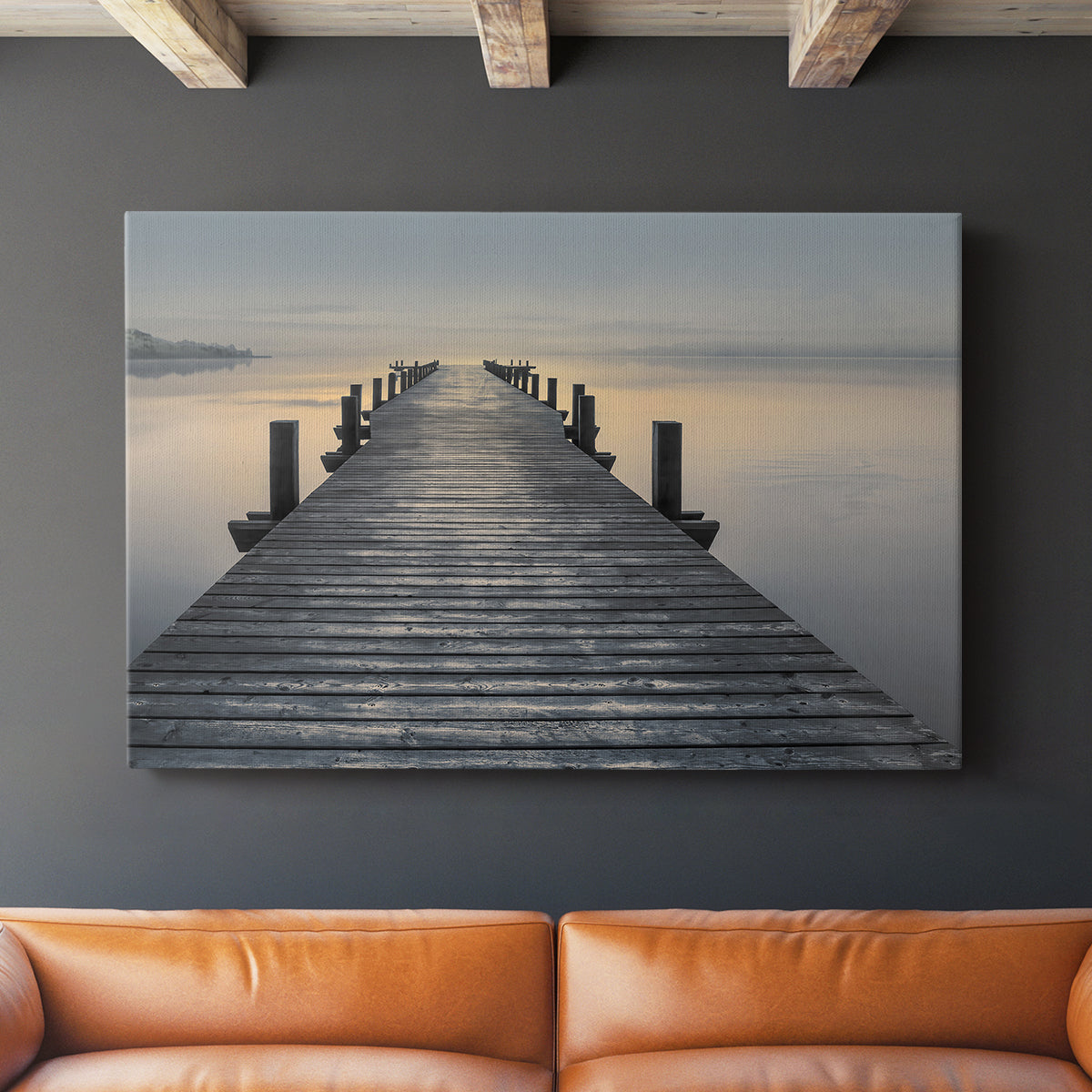 Sun Down - Canvas Art Print