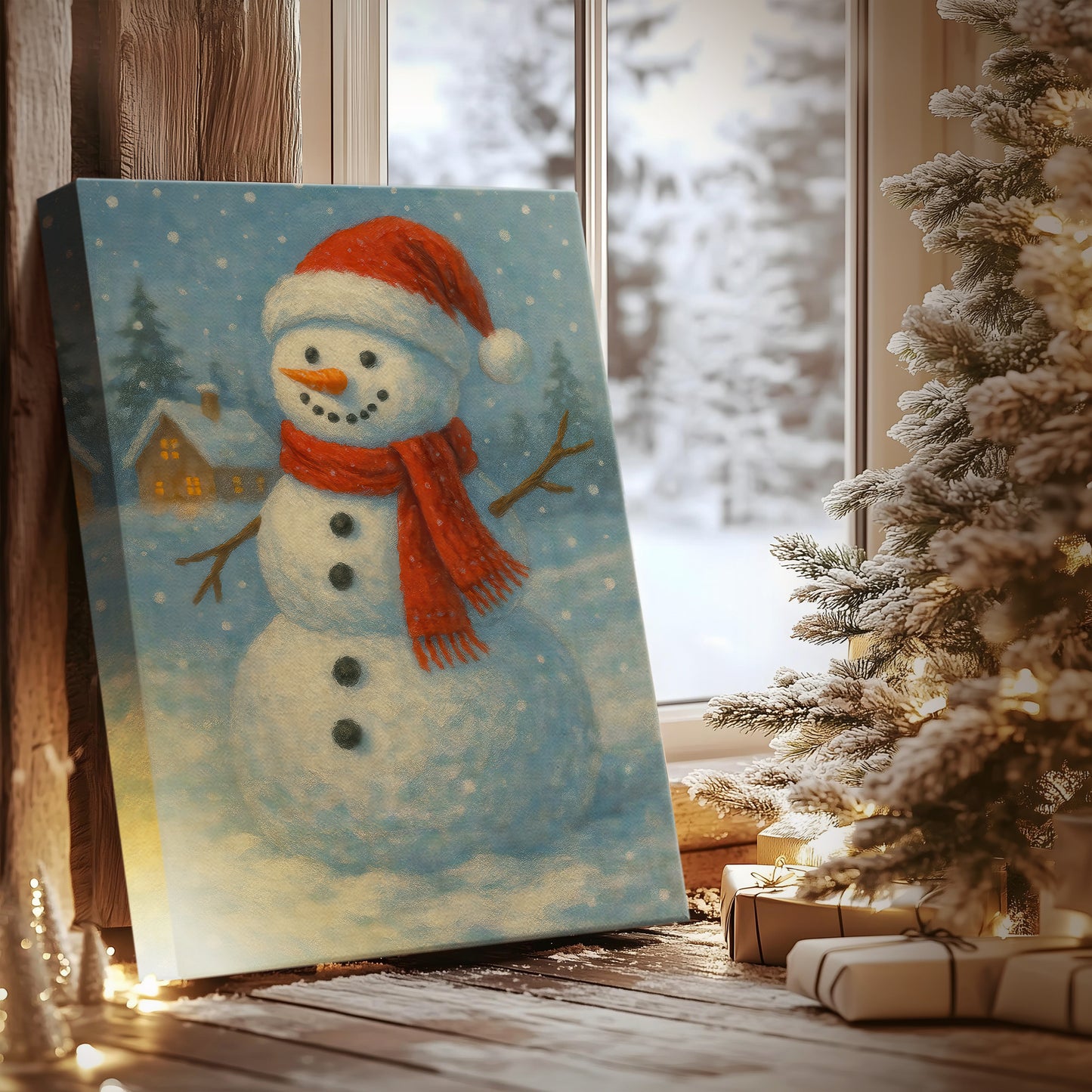 Pines of Chalk Promise - Canvas Art Print