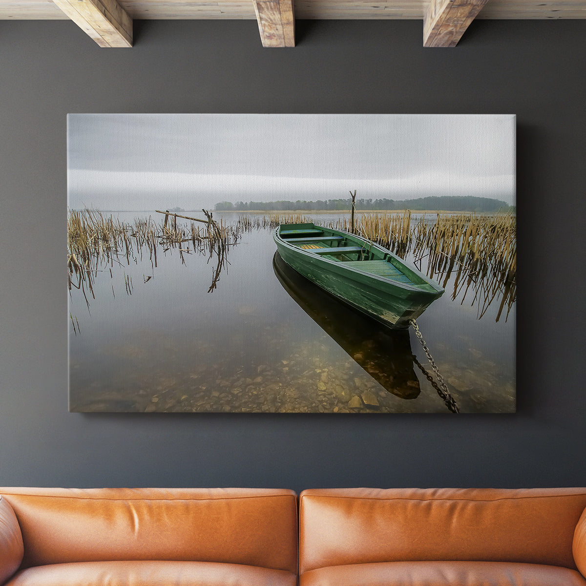 Green One - Canvas Art Print