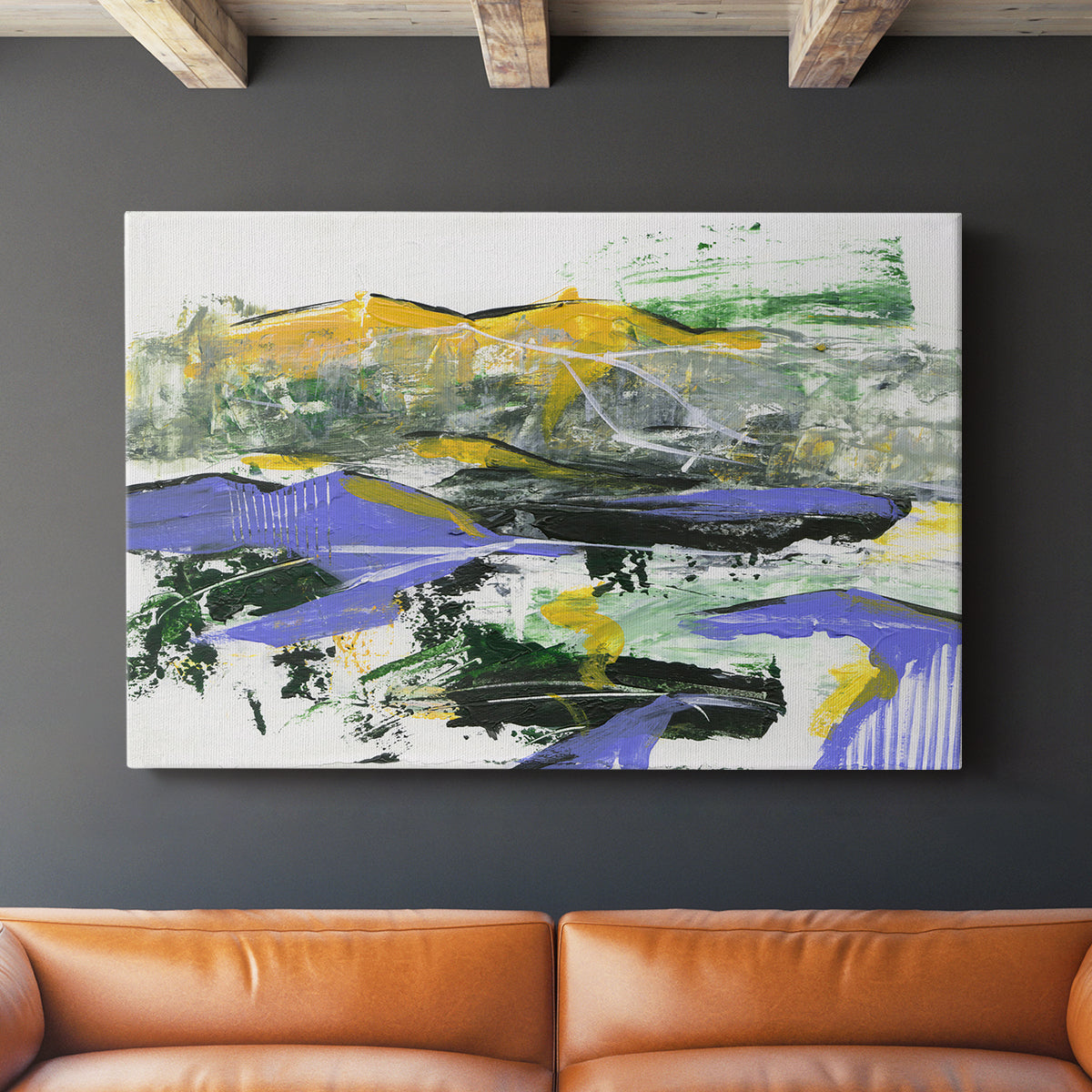 Silent Mountain III - Canvas Art Print