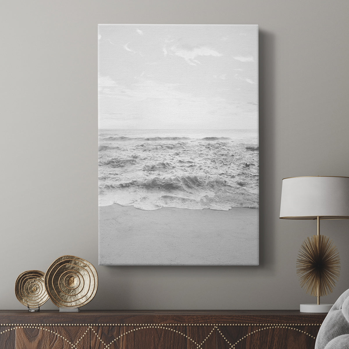 Gentle Tides I - Canvas Art Print