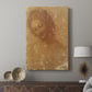 Canvas art print featuring a refined sketch with gentle detail and classical form displayed in a modern interior space.