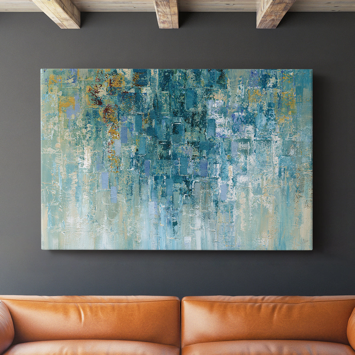 I Love the Rain - Canvas Art Print
