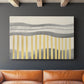 Grey and Yellow Abstract LVIII - Canvas Art Print