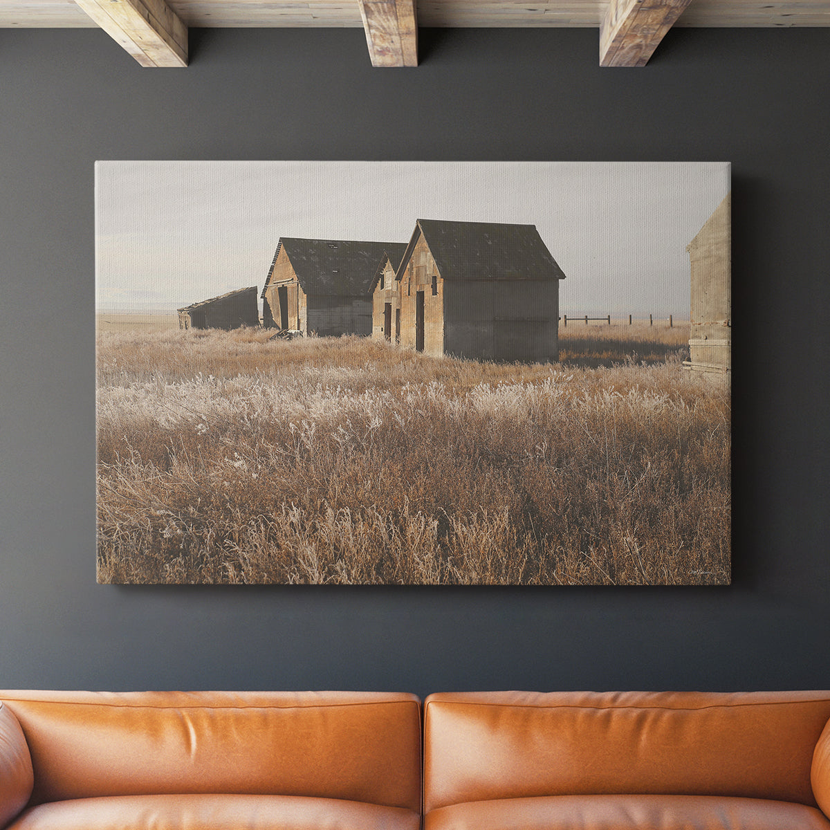 The Old Farm - Canvas Art Print
