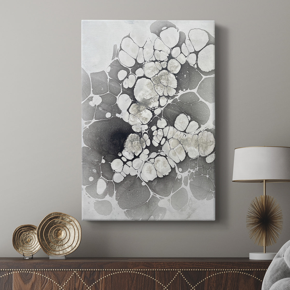 Marbling VII - Canvas Art Print