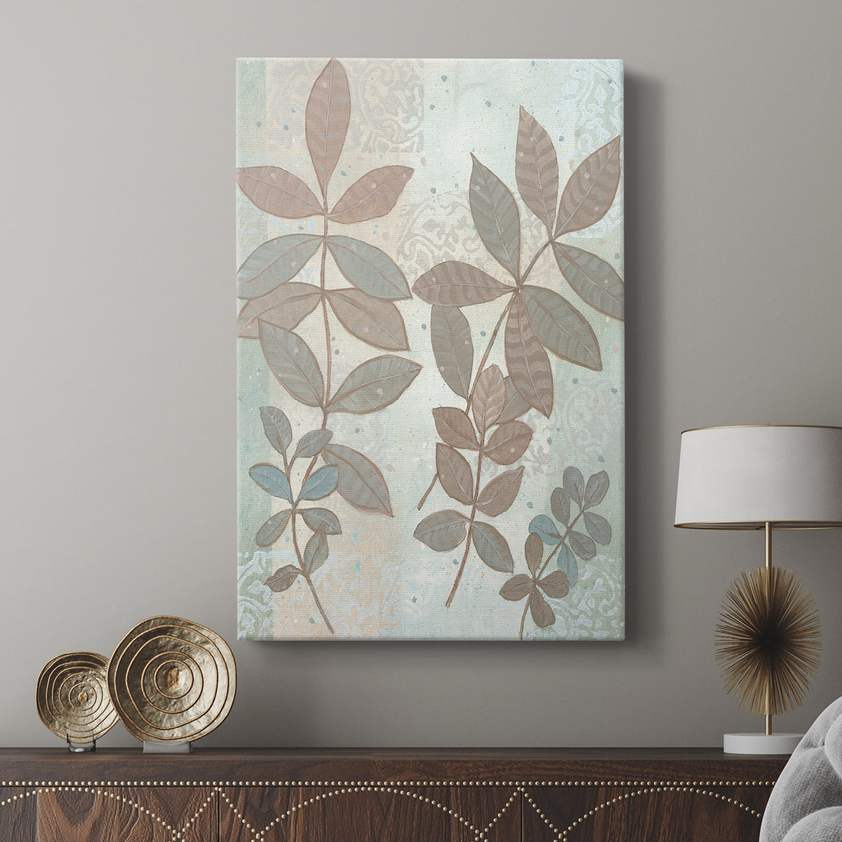Leaf Cluster I - Canvas Art Print
