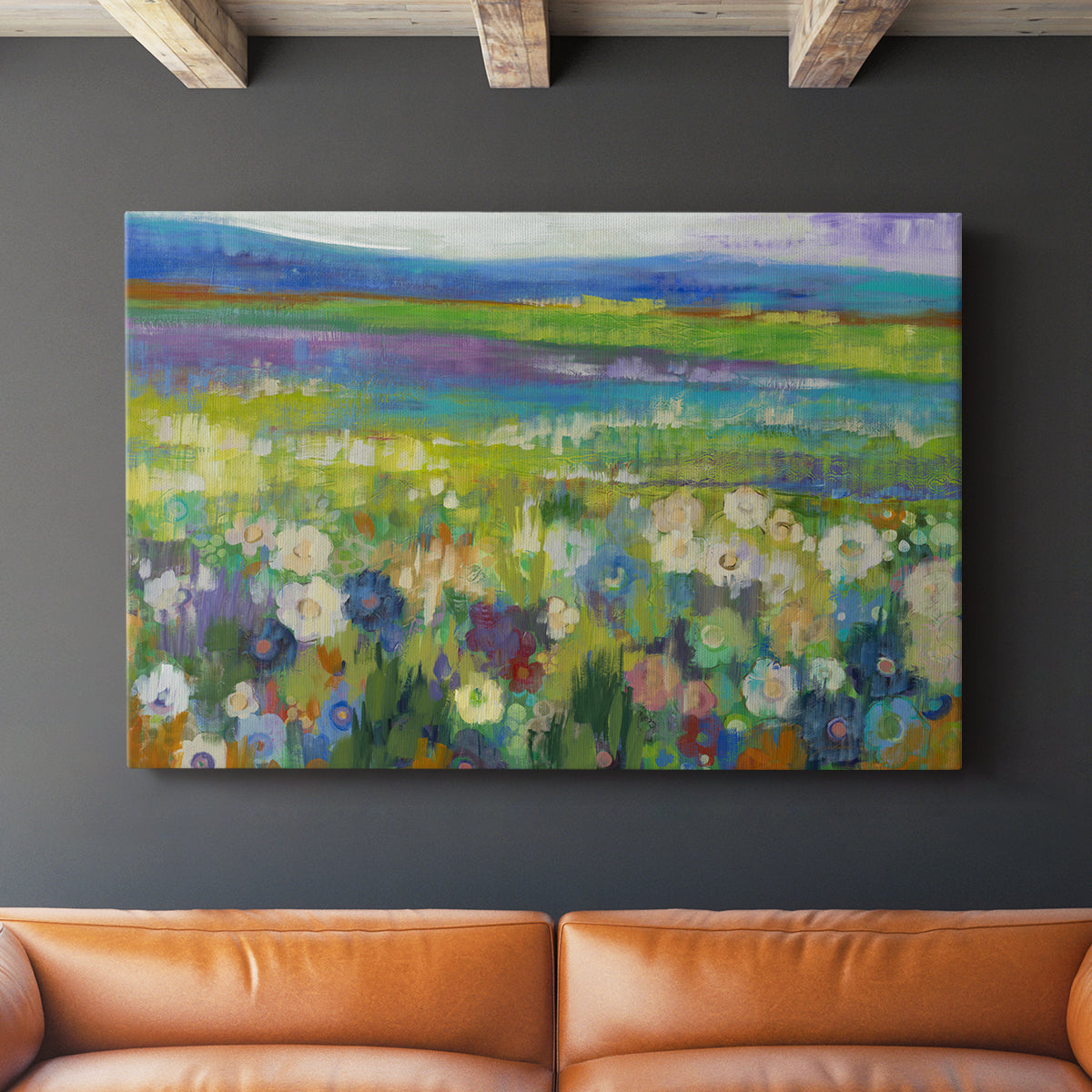 Flowerfields - Canvas Art Print