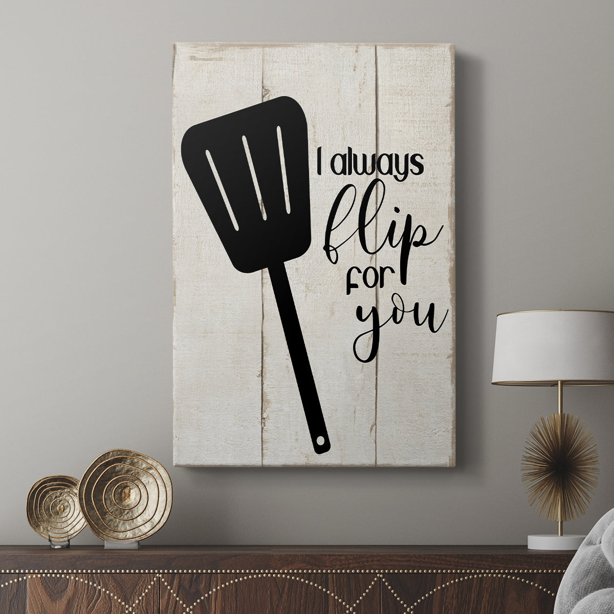 Flip For You - Canvas Art Print