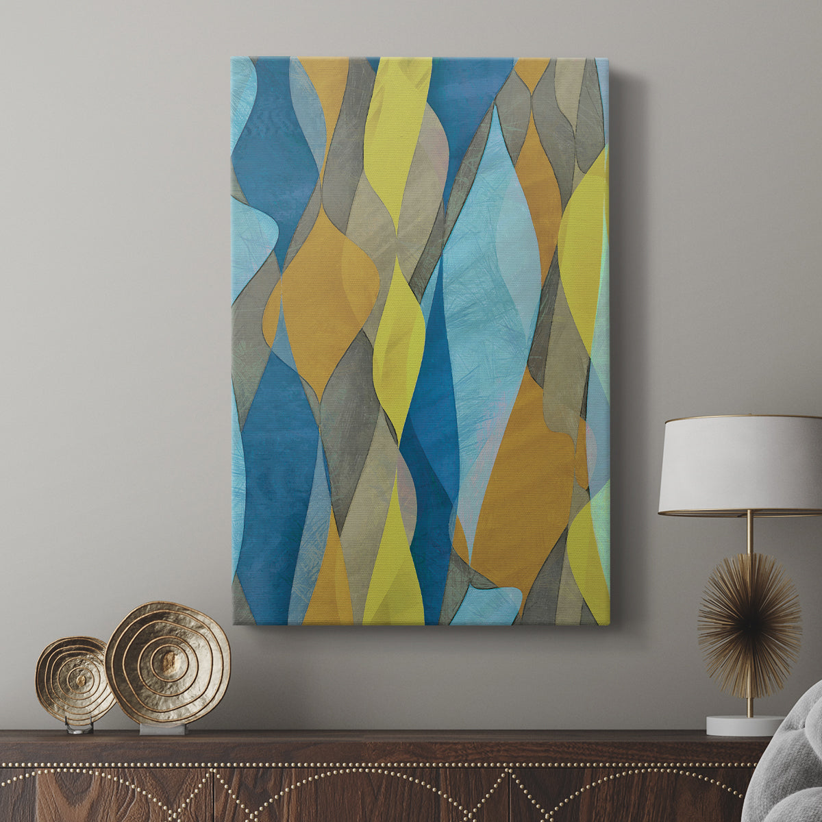Colorful Cascade I - Canvas Art Print