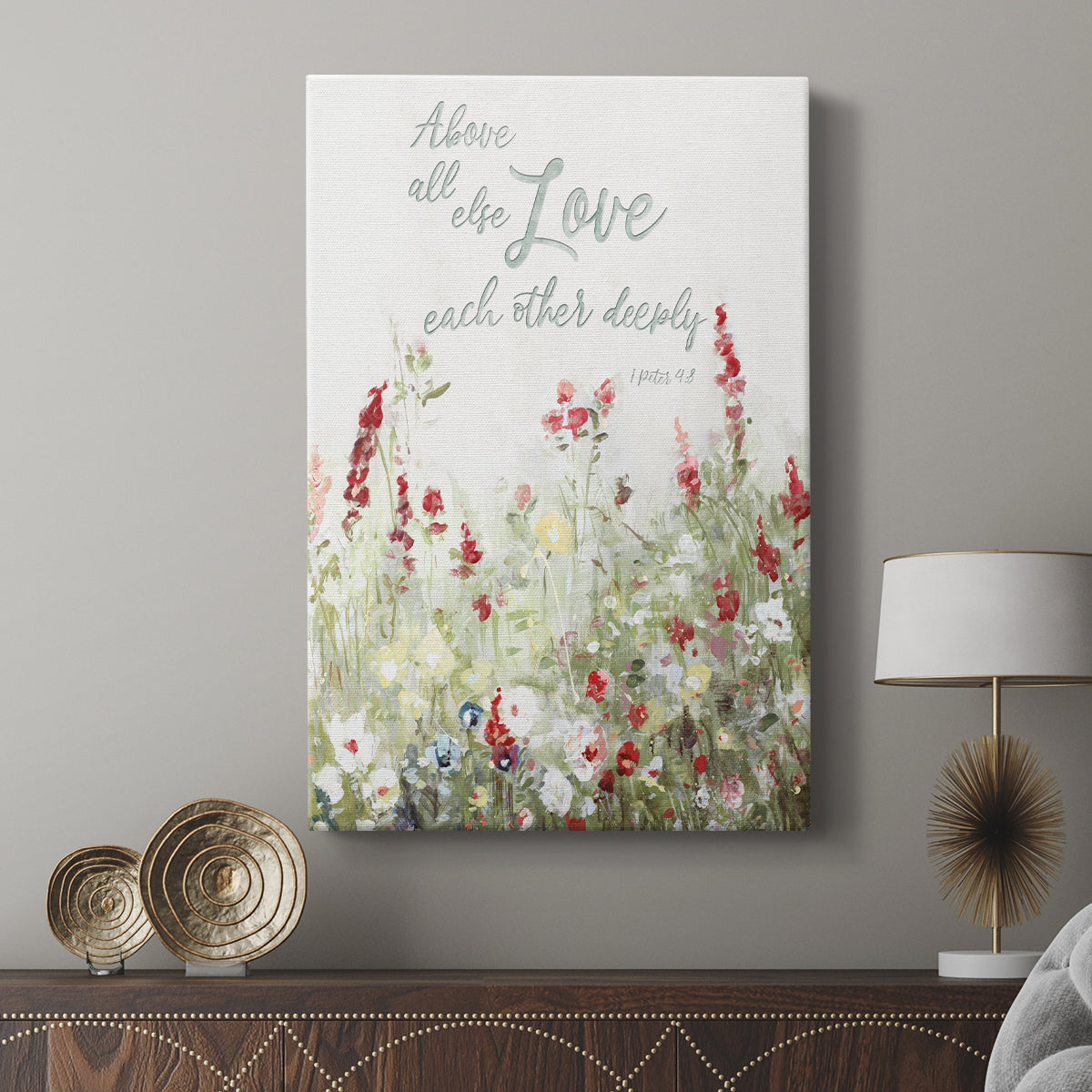 Love Meadow - Canvas Art Print