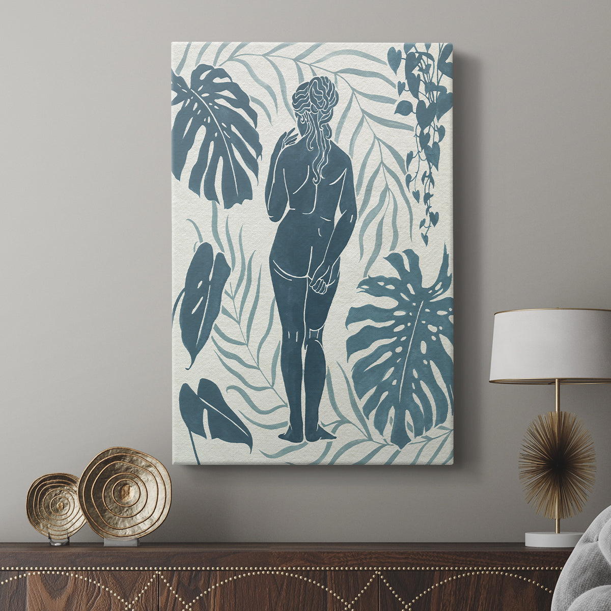 Moon Gazer III - Canvas Art Print