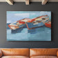 Primary Boats I - Canvas Art Print