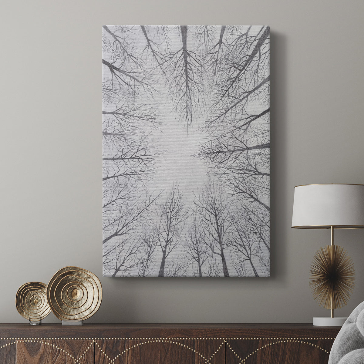Deciduous Canopy I - Canvas Art Print