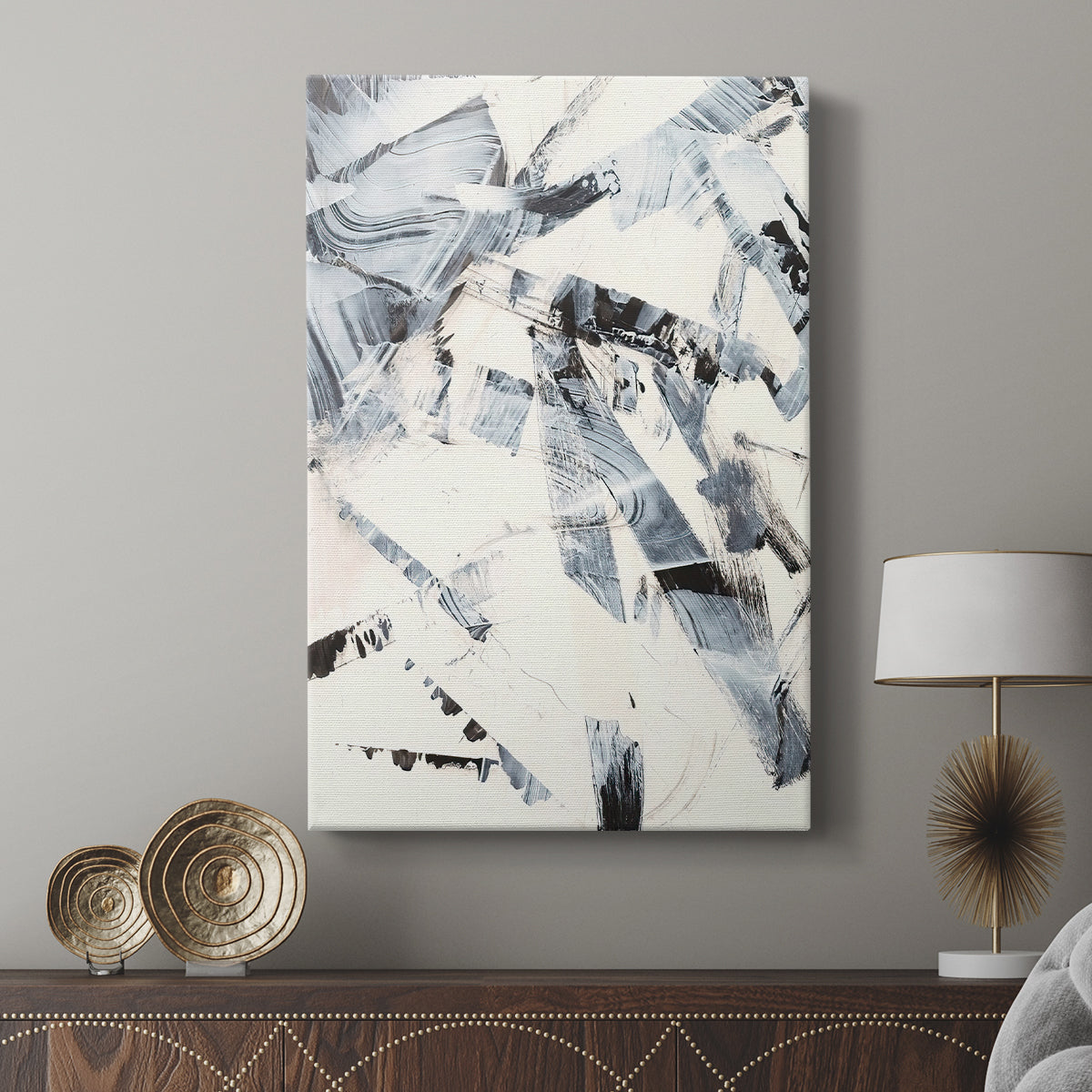 Fractured Ice I - Canvas Art Print
