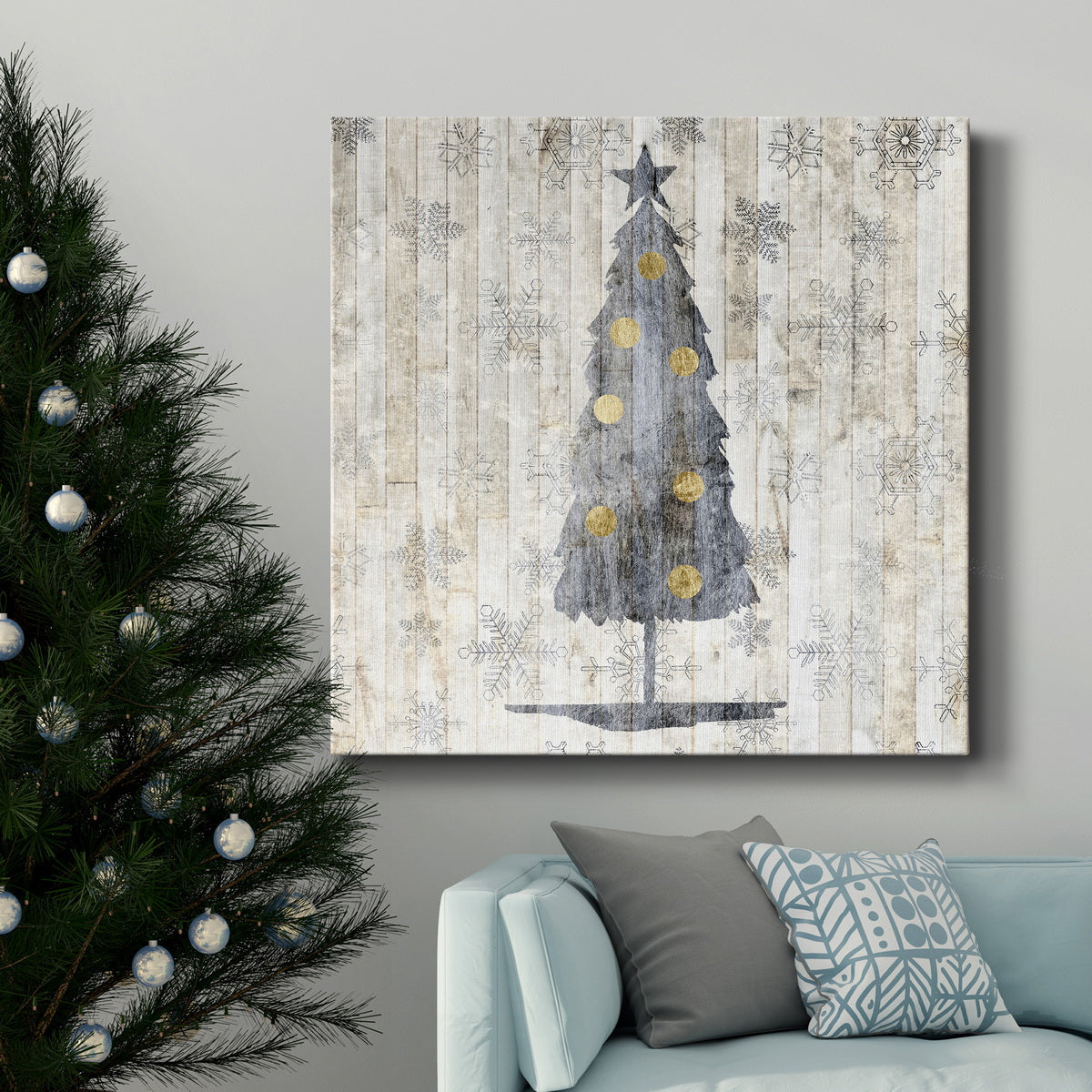 Sophisticated Christmas II-Premium Gallery Wrapped Canvas - Ready to Hang