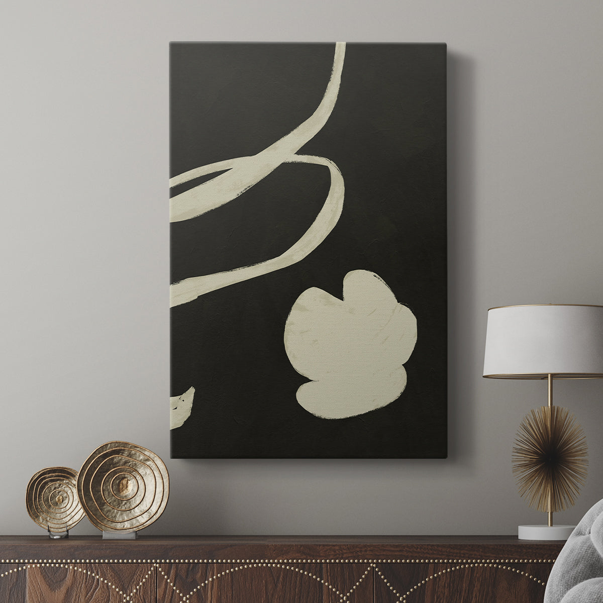 Neutral Spring I - Canvas Art Print