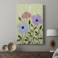 Woodblock Floral III - Canvas Art Print