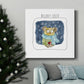 Christmas Owl-Premium Gallery Wrapped Canvas - Ready to Hang