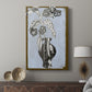 Graphic Flowers in Vase II - Canvas Art Print