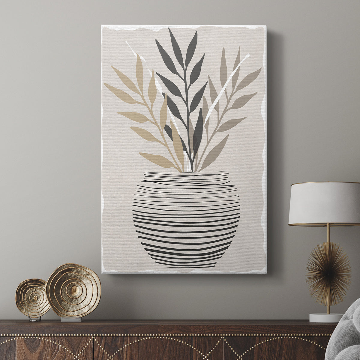 Palm Arrangement I - Canvas Art Print
