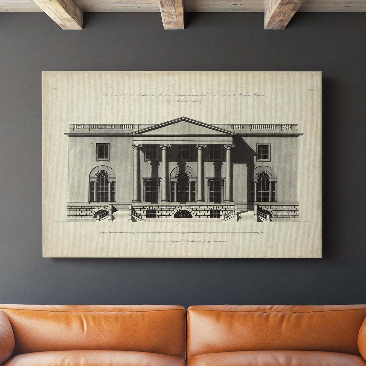 Richardson Architecture I - Canvas Art Print