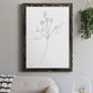 Botanical Gesture V - Premium Canvas Framed in Barnwood - Ready to Hang