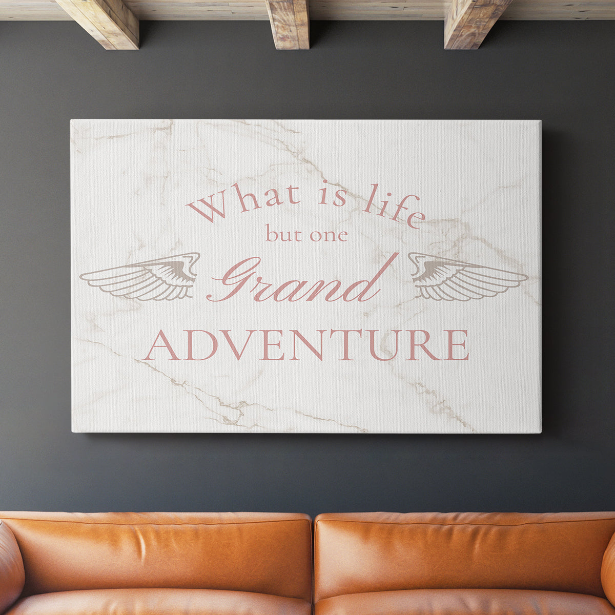 What is Life - Canvas Art Print