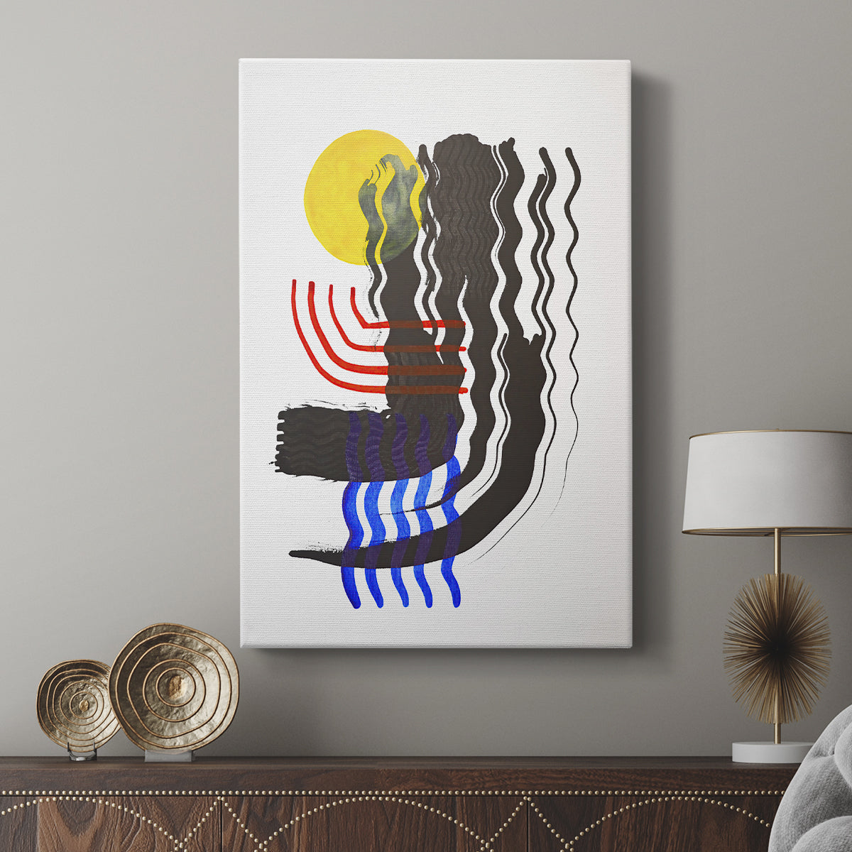 Shifting II - Canvas Art Print