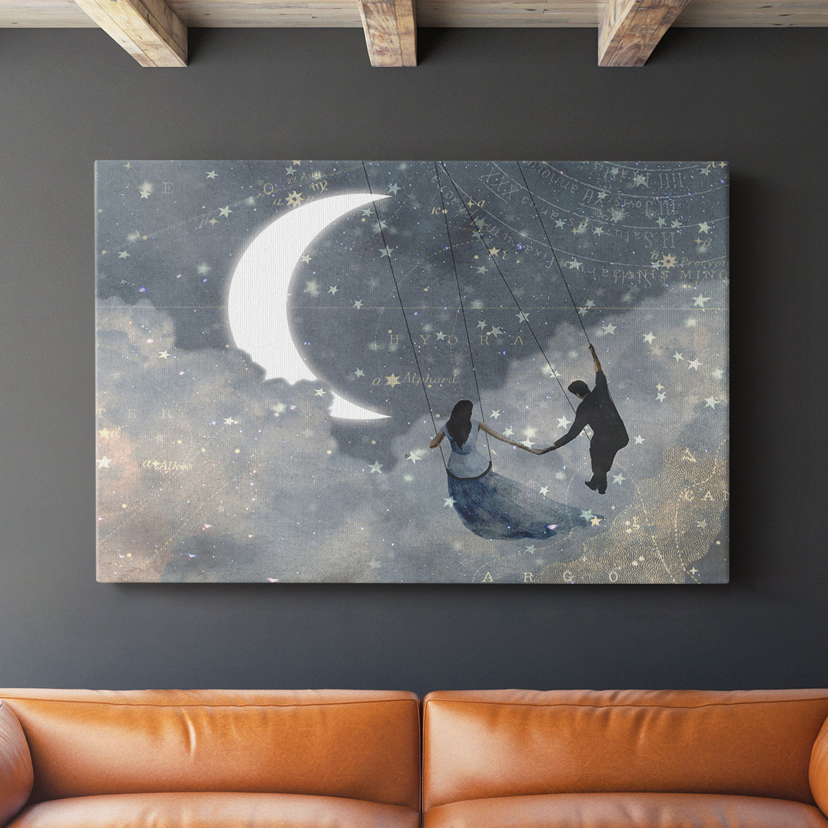 Celestial Love I - Canvas Art Print